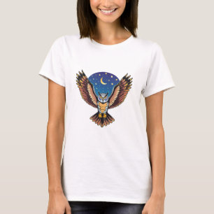 Camiseta búho cornudo