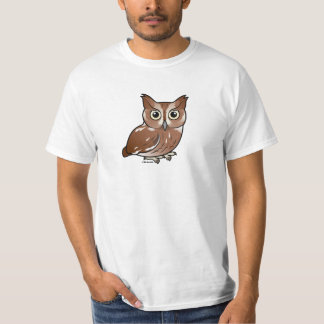 Camiseta Búho de chillido del este (fase roja)