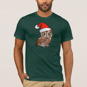 Camiseta Búho de chillido del este Santa