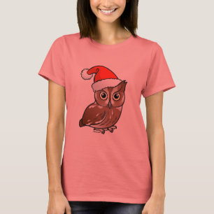 Camiseta Búho de chillido del este Santa