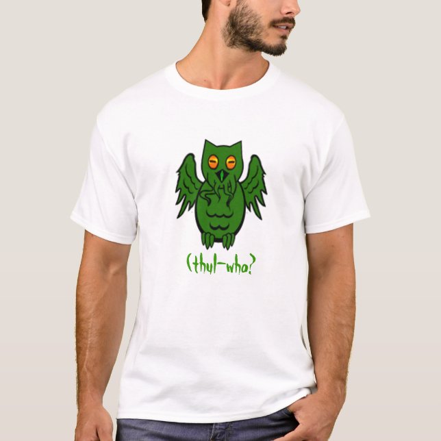 Camiseta Búho de Cthulhu (Anverso)