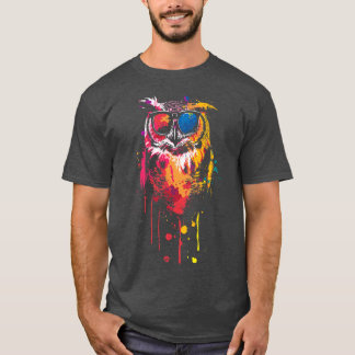 Camiseta búho de Guay con gafas