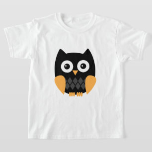 Camiseta Búho de Halloween de bebé lindo