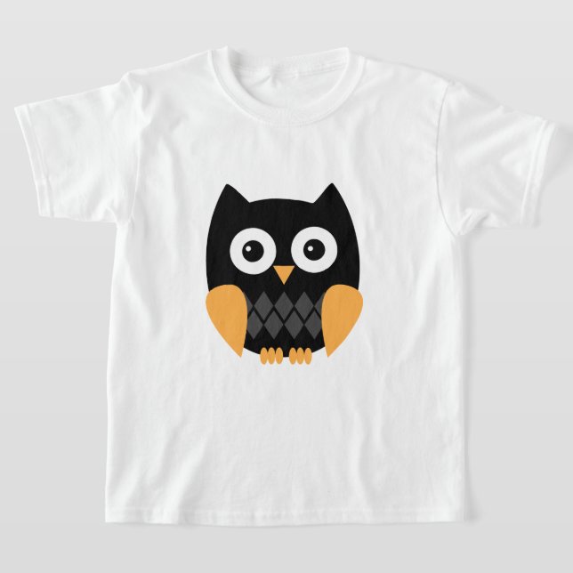 Camiseta Búho de Halloween de bebé lindo (Distribución)