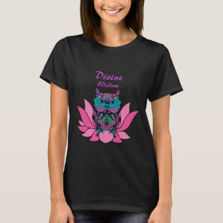 Camiseta Búho de la flor de Lotus