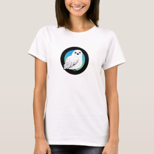 Camiseta búho de la nieve