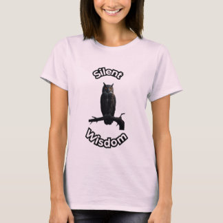 Camiseta **Búho del Bosque Nocturno – Ilustración Realista