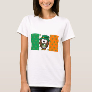 Camiseta Búho del día de San Patricio