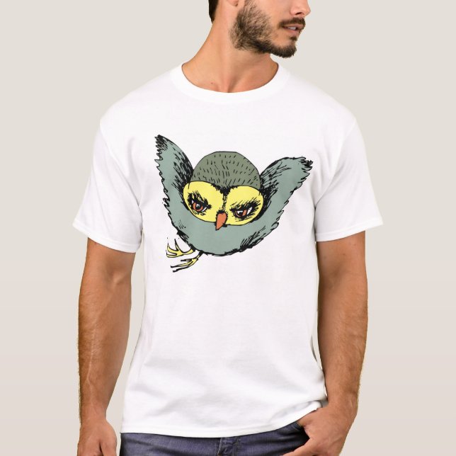 Camiseta Búho del vuelo (Anverso)