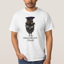 Búho divertido de Steampunk