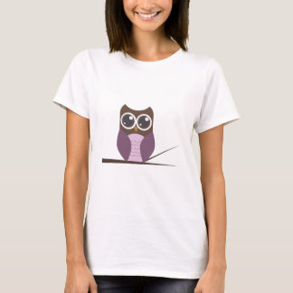 Camiseta Búho dulce en rama