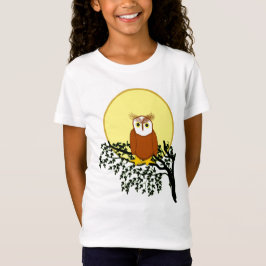Camiseta - Búho en rama
