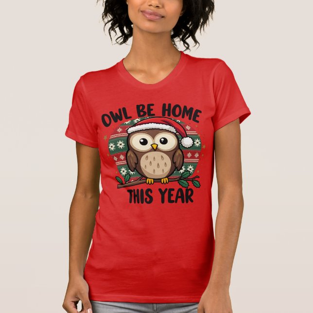 Camiseta Búho estará en casa este año (Anverso)