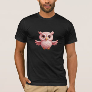 Camiseta Búho Feliz Juguetazo De Diversión Jugando En El Bo