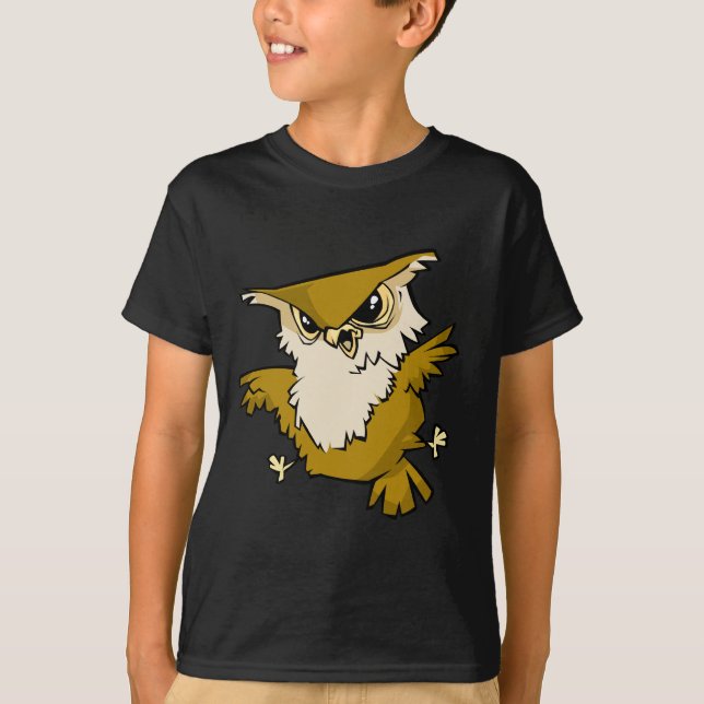 Camiseta Búho impresionante (Anverso)