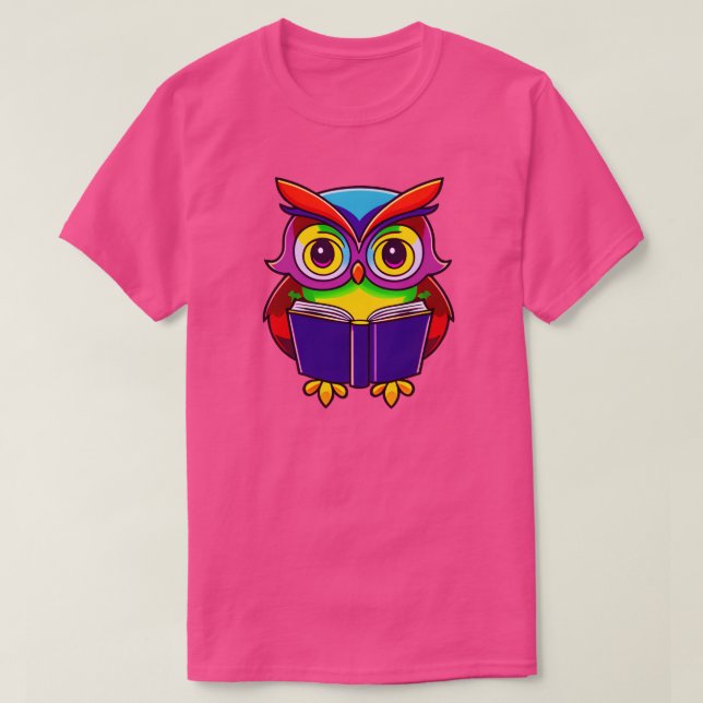 Camiseta Búho inteligente (Diseño del anverso)