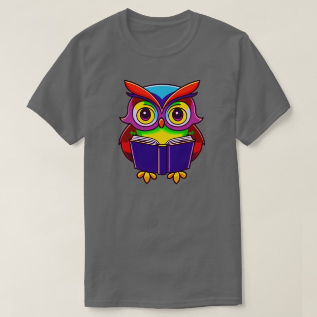Camiseta Búho inteligente (Diseño del anverso)
