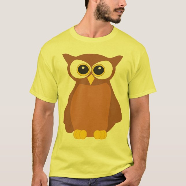 Camiseta Búho lindo (Anverso)