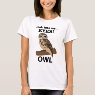 Camiseta Búho Mira a Mis Ojos Búho