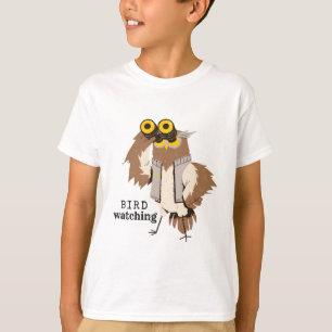 Camiseta Búho observador de aves