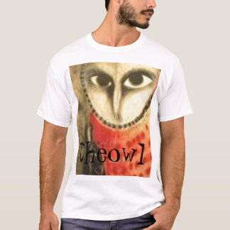 Camiseta búho psico, theowl