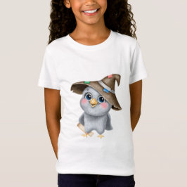 Camiseta Búho sabio feliz lindo