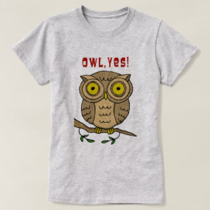Camiseta ¡Búho, sí!