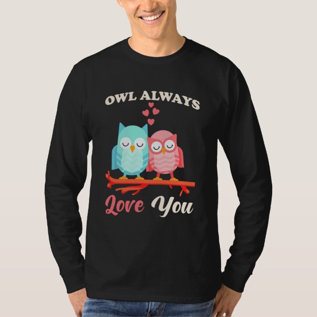 Camiseta Búho siempre te ama (Anverso)