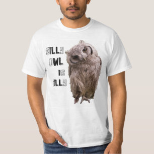 Camiseta Búho tonto