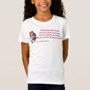 Camiseta "Búho viejo sabio"