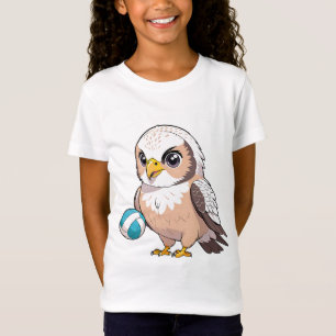 Camiseta Búho y el voleibol amor