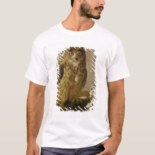Camiseta Búho y gato de Eagle con las ratas muertas