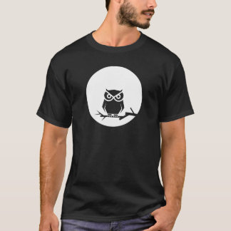 Camiseta Búho y la luna