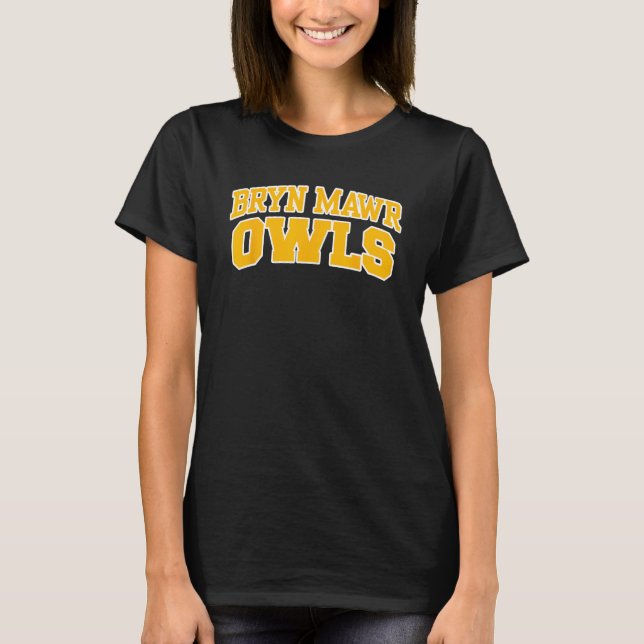 Camiseta Búhos de Bryn Mawr College 01 (Anverso)