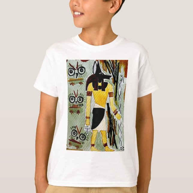 Camiseta búhos de forheatanubis.jpg Anubis Egipto (Anverso)