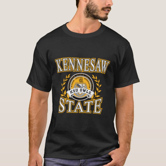 Camiseta Búhos de Kennesaw State Laurels (Anverso)