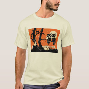 Camiseta búhos de los años 20 en cuenta del puente del