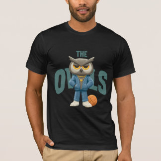Camiseta búhos en regla