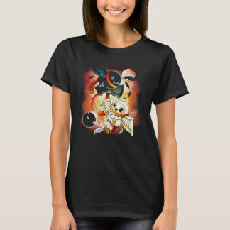 Camiseta búhos mágicos