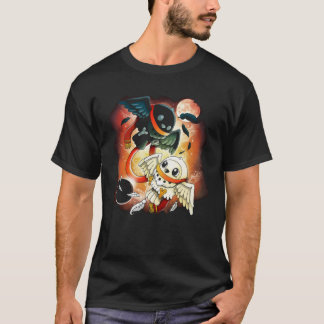 Camiseta búhos mágicos