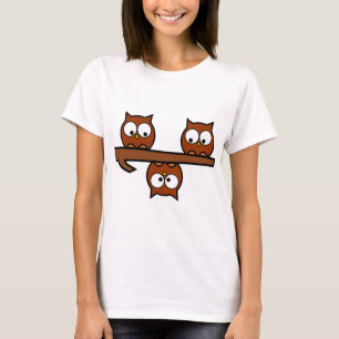 Camiseta Búhos peculiares