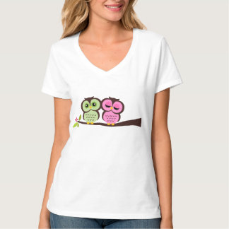 Camiseta Búhos preciosos