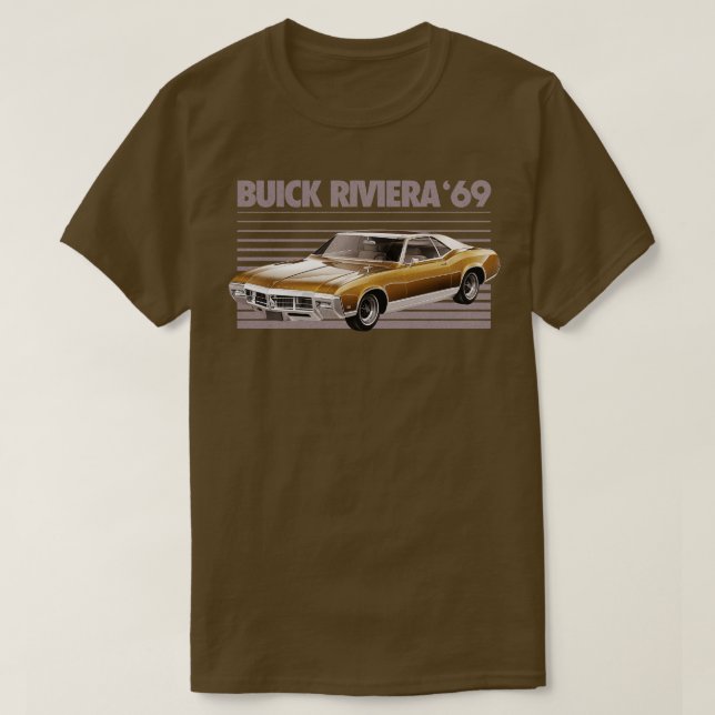 CAMISETA BUICK RIVIERA (Diseño del anverso)