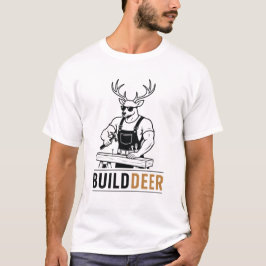 Camiseta Builddeer – divertido constructor de ciervos Juego