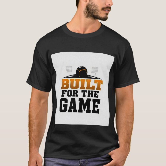 Camiseta Built for the Game Baseball Stadium T-Shirt (Anverso)