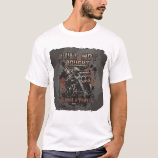 Camiseta Built Not Bought – Vintage Mechanic Engine T-Shirt