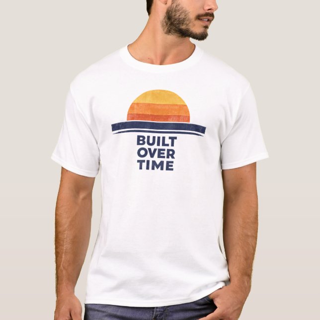 Camiseta Built Over Time Vintage Sunset T-Shirt (Anverso)