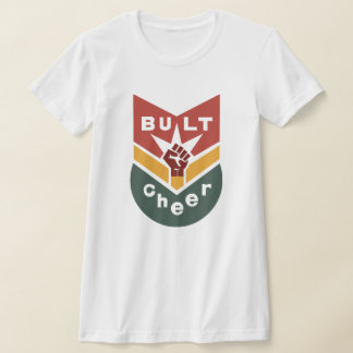 Camiseta BUILT TO CHEER Raised-Fist Badge