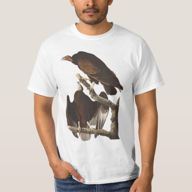 Camiseta Buitre de Turquía de Audubon (Anverso)