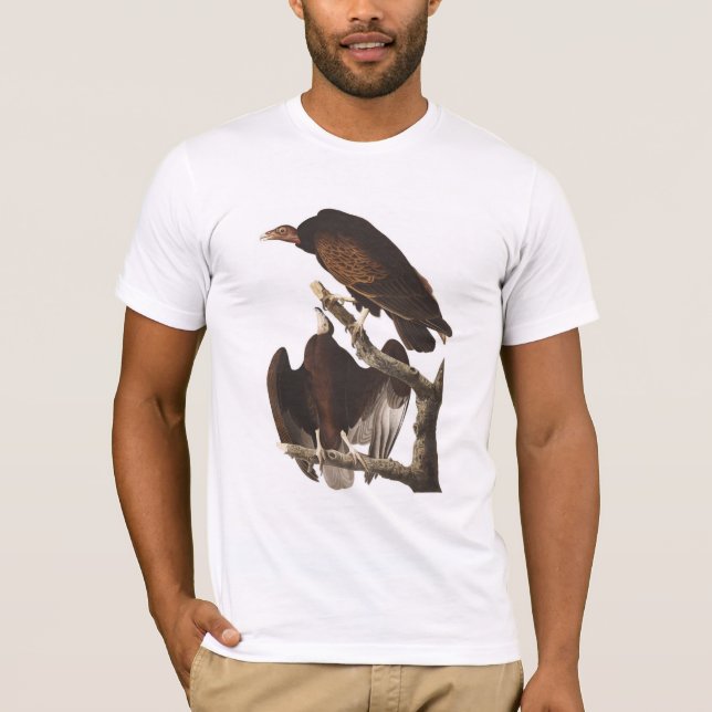 Camiseta Buitre de Turquía de Audubon (Anverso)